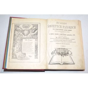 LA VIE DES Saints du Seigneur pour tous les jours de l'année, selon les sources les plus fiables, extraites des œuvres des Pères et des Docteurs de la Sainte Église.