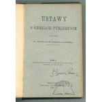 JAWORSKI Władysław Leopold, Leggi sui libri pubblici.