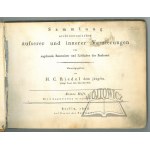 (ZAMOJSKI - superexlibris). RIEDEL Heinrich Karl (Hrsg.), Sammlung architektonischer äusserer und innerer Verzierungen für angehende Baumeister und Liebhaber der Baukunst.