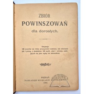 ZBIÓR powińszowań dla dorosłych.