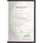 LAMARTINE Alphonse de, Jocelyn.