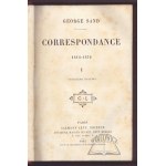 SAND George, Correspondance 1812-1876.
