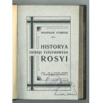 STUDNICKI Wladyslaw, Historya ustroju państwowego Rosyi.