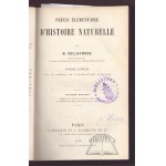 DELAFOSSE G., Precis elementaire dhistoire naturelle.