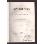 LAMARTINE A(lphonse) de, Les confidences et les nouvelles confidences.