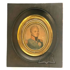 ALEKSANDER I Romanow (1777-1825), car Rosji, król Polski. Miniatura.