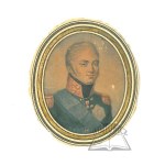 ALEXANDER I Romanov (1777-1825), tsar of Russia, king of Poland. Miniature.
