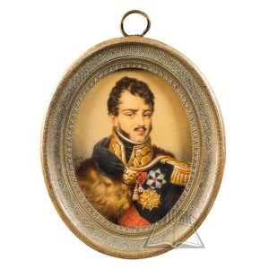 KSIĄŻE Józef Poniatowski. Miniatura wg. Grassiego.