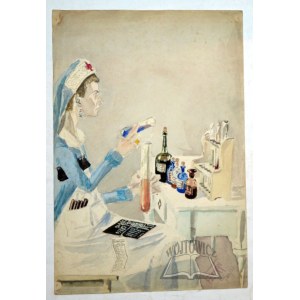 Red Cross Nurse, Nowy Sacz, 1917.