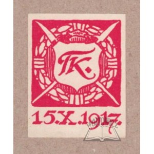 (Cegiełki). (KOŚCIUSZKO) TK. 15.X.1917.