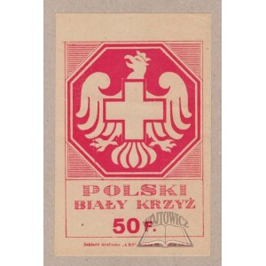 (Bricks). POLISH White Cross. 50 F.