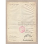 Nomination DOCUMENTS of the inspector of the Border Guard of the Second Republic.
