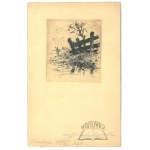 (JAKUBOWSKI Stanislaw), Etching. "Cordial New Year