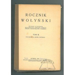 The Volhynia Yearbook.