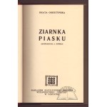 OBERTYŃSKA Beata, Zrnká piesku. Príbehy a novely.