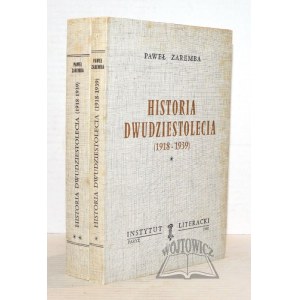 Paweł Zaremba, A History of the Interwar Period (1918–1939)