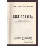 ZIELIŃSKA Danilewicz Maria, Bibliografia.