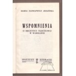 Maria Danilewicz Zielińska, Memories of the National Library in Warsaw.