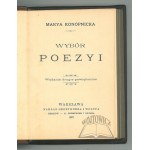 KONOPNICKA Marya, Wybór poezyi.