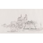 Wojciech GERSON (1831–1901), View of Miechów, 1853.