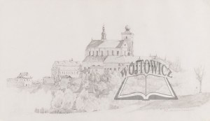 GERSON Wojciech (1831-1901), Widok Miechowa, 1853.