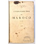 AGRELL Olof, Bref om Maroco. (Etnografia e cultura del Marocco).