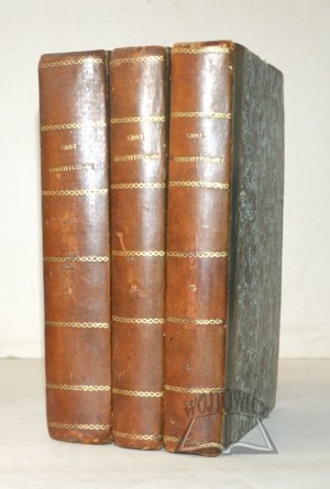 (KONSTYTUCJA 3 Maja). DELACROIX, Jacques-Vincent, Constitutions des principaux états de l'Europe et des Etats-Unis de l'Amérique.