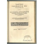 (KRANTZ Albertus), (Opis Polski północnej) Wandalia & Saxoniae Alberti Cranzii continuatio.