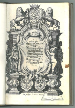 MERIAN Matthäus, Zeiller Martin., Topographia Bohemiae, Moraviae et Silesiae,