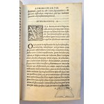(MONTANUS, Joannes Baptista), Io. Baptistae Montani Veronensis, the much-anticipated Lectures on the First and Second Parts of Hippocrates’ Aphorisms,