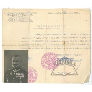 TULISZKOWSKI Józef 1867-1939), twórca obrony przeciwpożarowej.