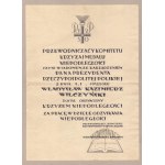(Certificate awarding the Cross of Independence).