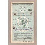 Monthly PASS. Lviv Municipal Electric Railway.