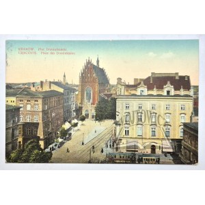 CRACOVIA. Piazza dei Domenicani. Cracovia. Place des Dominicains.