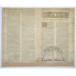(POLAND). "A. Newe. Map of Poland Translated into English by I. Speede",