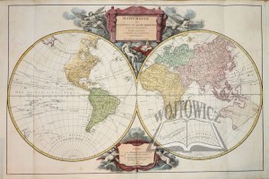 (PLANIGLOBY). Mappemonde ou description du Globe Terrestre.