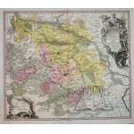 (Central GERMANY). The Principality of Halberstadt, the Abbey of Quedlinburg, and the County of Wernigerode, ...