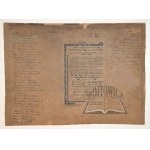 (MATURA 1885) A photograph of the graduating class of 1885.