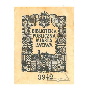 EXLIBRIS - “Peer Assistance Library of the Employees of the Książnica-Atlas Library in Lviv”