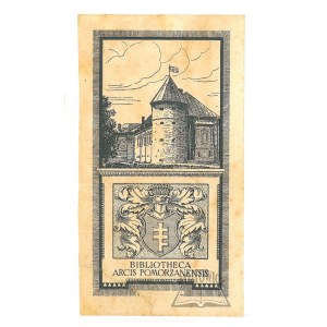 Rudolf MĘKICKI (1887–1942), *Bibliotheca Arcis Pomorzanensis*, 1928.