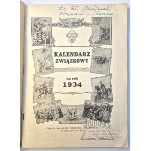 KALENDARZ Związkowy na rok 1934.