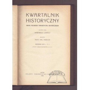 KWARTALNIK Historyczny.