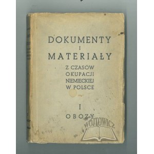 BLUMENTAL N[achman], Documents and Materials from the Period of German Occupation in Poland.