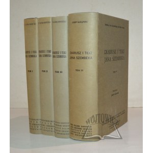 (SZEMBEK, Jan), Tagebuch und Unterlagen von Jan Szembek (1935–1945).