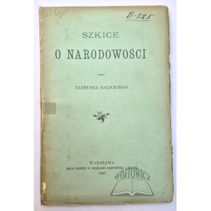 Tadeusz BALICKI, Essays on Nationality.