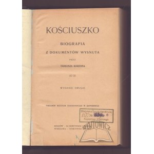 KORZON, Tadeusz, Kościuszko: A Biography Based on Documents.