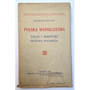KUTRZEBA Stanisław, Polska współczesna.