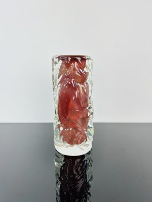 František Vízner (1936-2011), Art Glass Vase, Škrdlovice Glassworks, Model 8225/25, 1982