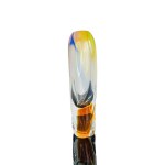 Josef Rozinek (1911 - 1992), Spectrum Art Glass Vase by Nový Bor Glassworks, 20th Century