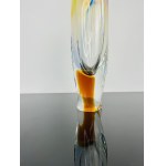 Josef Rozinek (1911 - 1992), Spectrum Art Glass Vase by Nový Bor Glassworks, 20th Century